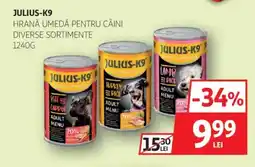 Auchan JULIUS-K9 Hrană umedă pentru câini Ofertă