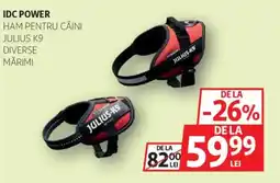 Auchan IDC Power Ham pentru câini Julius K9 Ofertă