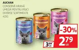 Auchan AUCHAN Conservă hrană umedă pentru pisici Ofertă