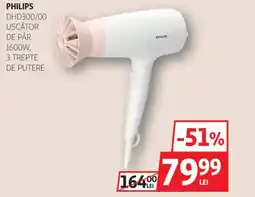 Auchan PHILIPS DHD300/00 Uscător de pår Ofertă