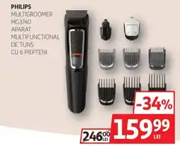 Auchan PHILIPS Multigroomer MG3740 Ofertă