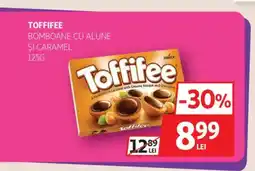 Auchan TOFFIFEE Bomboane cu alune şi caramel Ofertă