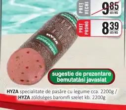 CBA HYZA specialitate de pasăre cu legume cca Ofertă