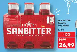 Kaufland SAN BITTER Aperitiv fără alcool Ofertă
