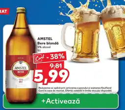 Kaufland AMSTEL Bere blondă Ofertă