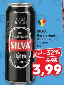 Kaufland SILVA Bere brunǎ Ofertă