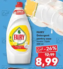 Kaufland FAIRY Detergent pentru vase Ofertă