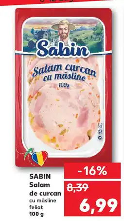 Kaufland SABIN Salam de curcan Ofertă