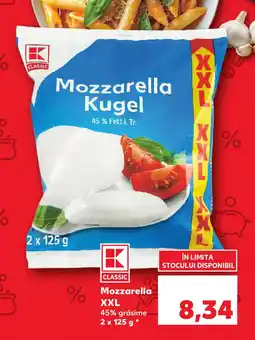 Kaufland Mozzarella XXL Ofertă