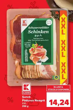Kaufland Şuncă Pădurea Neagră XXL Ofertă