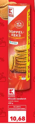 Kaufland Biscuiți sandwich Ofertă