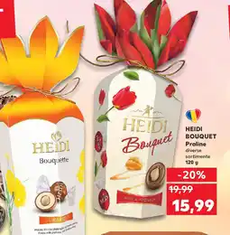 Kaufland HEIDI Bouquet Praline Ofertă