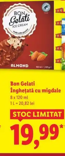 Lidl Bon Gelati Înghețată cu migdale Ofertă