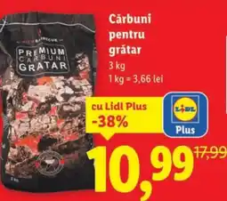 Lidl Cărbuni pentru grătar Ofertă