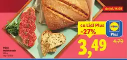 Lidl Pâine multicereale Ofertă