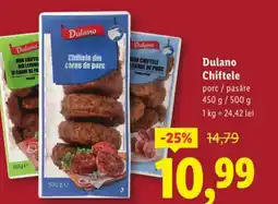 Lidl Dulano Chiftele porc / pasăre Ofertă