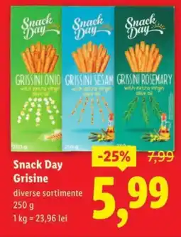 Lidl Snack Day Grisine Ofertă