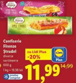 Lidl Confiserie Firenze Strudel Ofertă