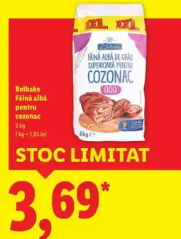 Lidl Belbake Fǎină albă pentru cozonac Ofertă