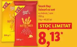 Lidl Snack Day Saleuri cu unt Ofertă