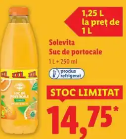 Lidl Solevita Suc de portocale Ofertă