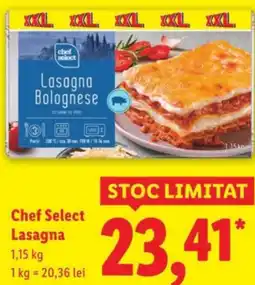 Lidl Chef Select Lasagna Ofertă