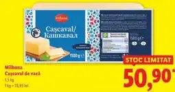 Lidl Milbona Cascaval de vacǎ Ofertă