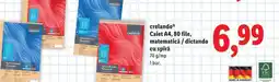 Lidl Crelando Caiet A4, 80 file, matematică/dictando cu spirǎ Ofertă