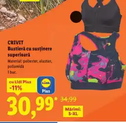 Lidl CRIVIT Bustierǎ cu susţinere superioară Ofertă