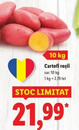 Lidl Cartofi roşii Ofertă