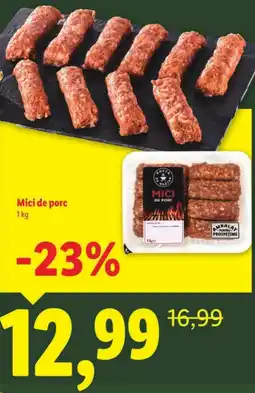 Lidl Mici de porc Ofertă