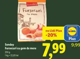Lidl Sondey Fursecuri cu gem de mere Ofertă