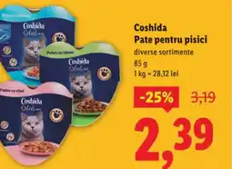 Lidl Coshida Pate pentru pisici Ofertă
