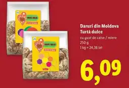 Lidl Daruri din Moldova Turtă dulce Ofertă