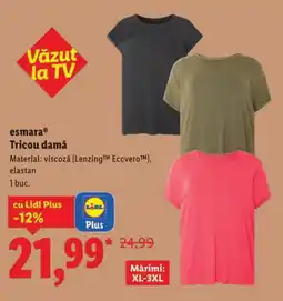 Lidl Esmara Tricou damă Ofertă