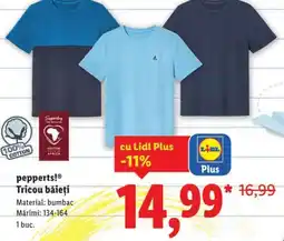 Lidl Pepperts! Tricou băieți Ofertă