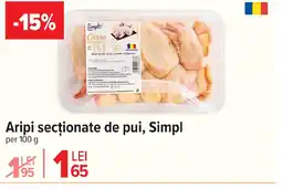 Carrefour Market Aripi secţionate de pui, Simpl Ofertă