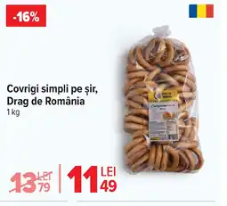 Carrefour Market Covrigi simpli pe şir, Drag de România Ofertă