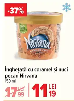 Carrefour Market Îngheţată cu caramel și nuci pecan Nirvana Ofertă