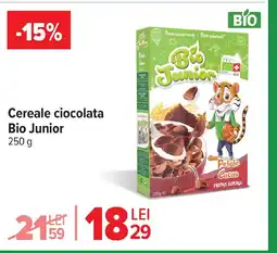 Carrefour Market Cereale ciocolata Bio Junior Ofertă