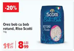 Carrefour Market Orez bob cu bob rotund, Riso Scotti Ofertă