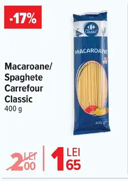 Carrefour Market Macaroane/ Spaghete Carrefour Classic Ofertă
