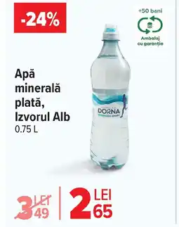 Carrefour Market Apǎ minerală plată, Izvorul Alb Ofertă