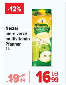 Carrefour Market Nectar mere verzi/ multivitamin Pfanner Ofertă