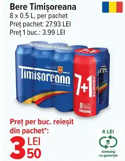 Carrefour Market Bere Timişoreana Ofertă