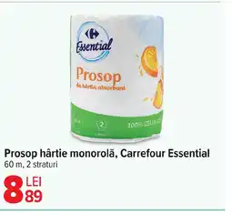 Carrefour Market Prosop hârtie monorolă, Carrefour Essential Ofertă