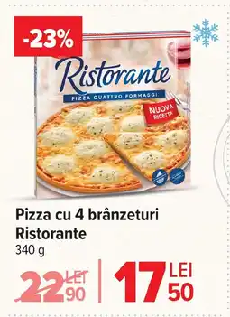 Carrefour Market Pizza cu 4 brânzeturi Ristorante Ofertă