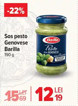 Carrefour Market Sos pesto Genovese Barilla Ofertă