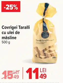 Carrefour Market Covrigei Taralli cu ulei de măsline Ofertă