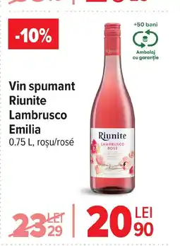 Carrefour Market Vin spumant Riunite Lambrusco Emilia Ofertă